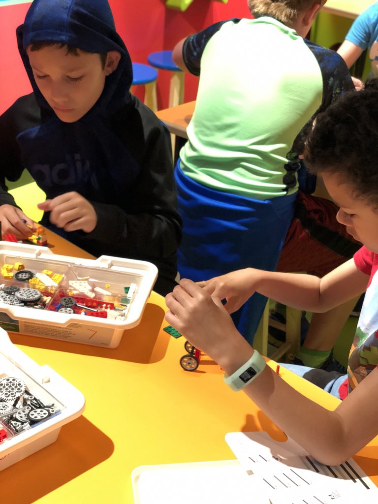 SCE4MB's tweet photo. Fun at our field trip to LEGO Land! Thank you @PTOSCE for helping fund our Merry-Go-Round workshop! https://t.co/mYwKricyje