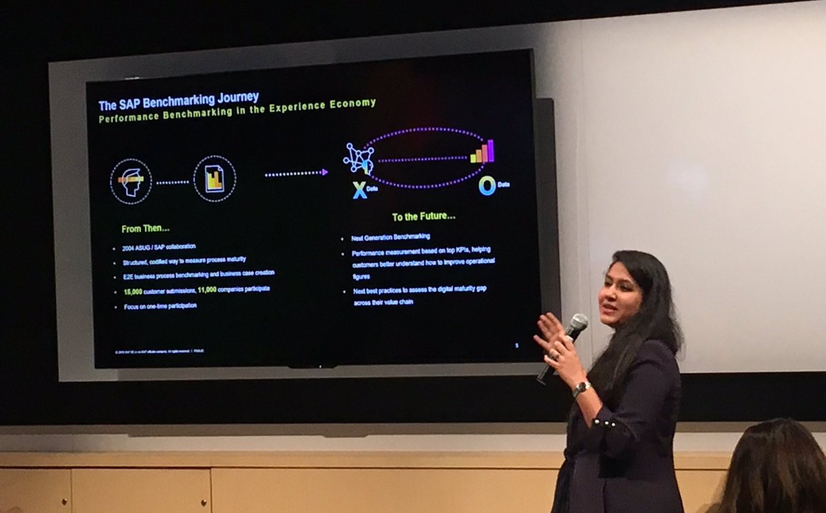BillW4RD's tweet photo. Sap’s Next Generation Benchmarking helps companies identify gaps and envision an intelligent enterprise! See a demo at the Experience Management Engineering booth at Sapphire Now and at https://t.co/k1PC4j1Apu #SAPPHIRENOW #XM https://t.co/OY8WzgNZWv
