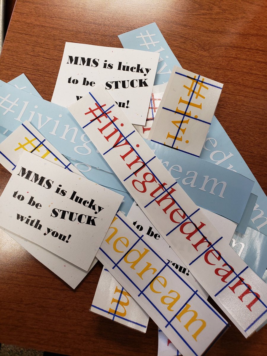 Another day of treats for our teachers!  #weloveourteachers #weareone #oneCCPS #mmswarriors #livingthedream #TeacherAppreciationWeek2019