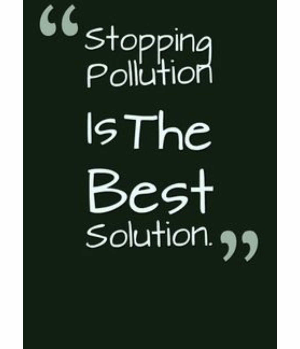 Be part of the solution....remember it starts with you and I. #stopairpollution #stopwaterpollution #StopPlasticPollution #SaveOurPlanet #fightclimatechange