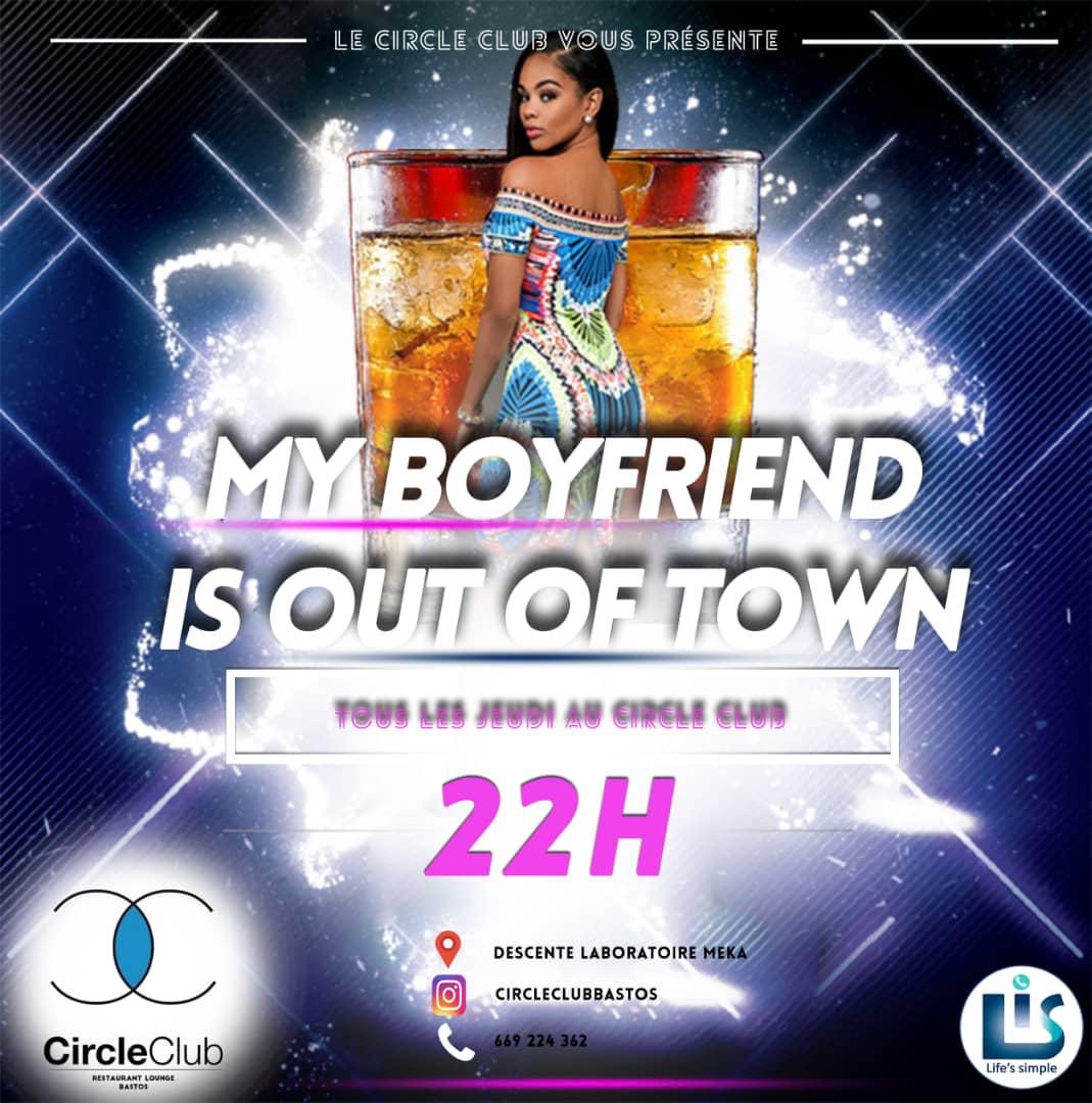 Circle_Club_B's tweet photo. Ce soir dès 22h, soirée spéciale filles : My Boyfriend Is Out Of Town
Free food and drinks for girls.
You know what you have to do : Join The Circle 
Loca : Yaoundé - Bastos, derrière Laboratoire Meka
Resa : 669 22 43 62
#CircleClubBastos https://t.co/RIp9Gz7guI