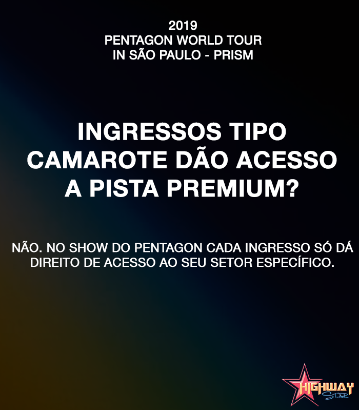 followhwstar's tweet photo. Veja algumas outras informações sobre o show do PENTAGON 
em SP!

Compre o seu ingresso no sábado, a partir do meio-dia, na bilheteria do Tropical Butantã ou no site: https://t.co/JFKRE1QtAZ

#PENTAGONnoBrasil #PRISMWORLDTOUR #펜타곤 #PENTAGON #PRISM #2019_PENTAGON_WORLD_TOUR https://t.co/DqQytzoe56