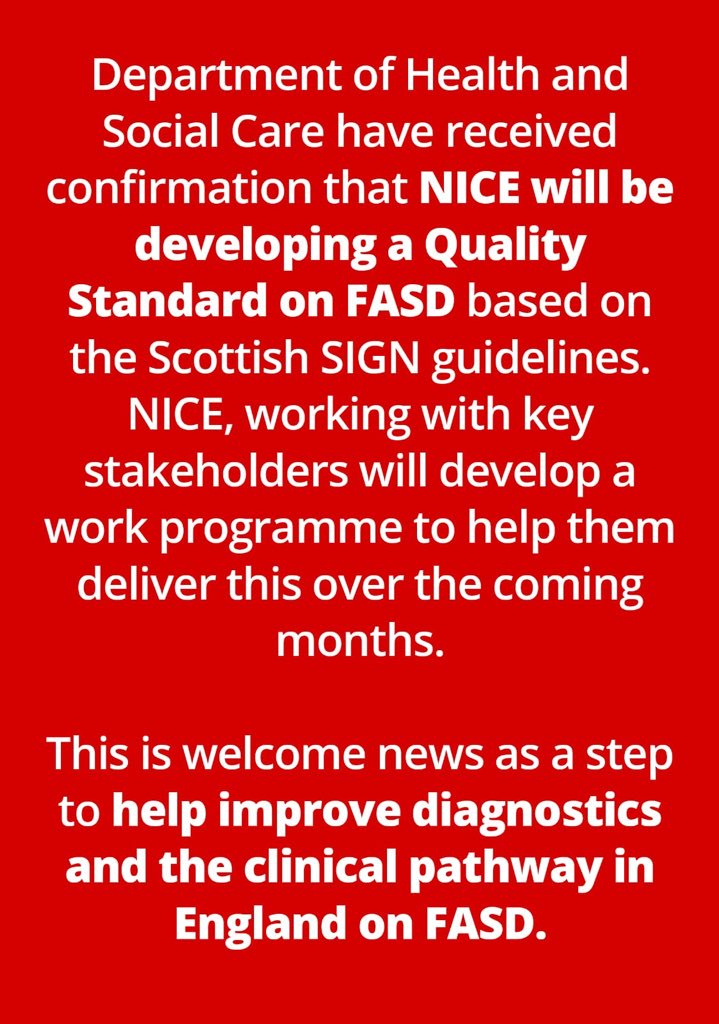 Bill_Esterson's tweet image. Please RT. This is Good News.

Finally a chance to improve awareness of the damage done during pregnancy if mums drink alcohol. 

And a chance to improve the support for those living with the brain damage associated with this life long, life limiting condition. #FASD