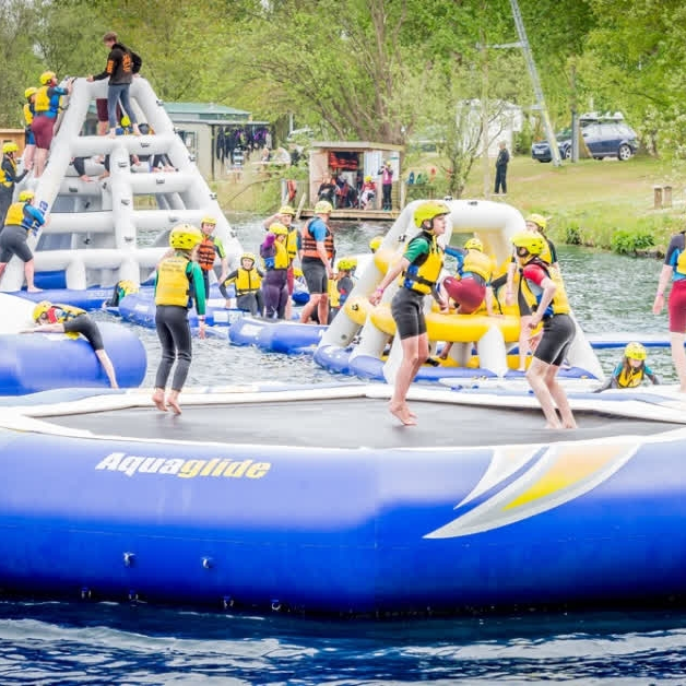 SplashICT's tweet photo. Instead of a splash pad, enjoy our splash bouncers and trampoline - just a few of our many fun obstacles and inflatables! 

#SplashAquaPark #SplashICT #WichitaKS #Trampolines #WaterTrampoline https://t.co/taIKKqVqsy