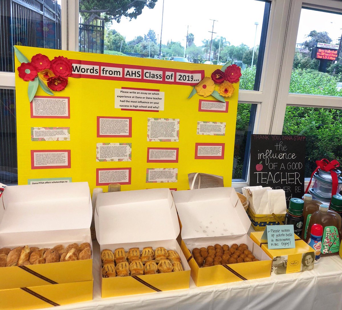 DanaPTSA (@danaptsa) on Twitter photo Continuing Staff Appreciation with Porto’s! Who doesn’t love a delicious potato ball?!? We love our staff! <a href="/Portos/">Porto's Bakery</a> Continuing Staff Appreciation with Porto’s! Who doesn’t love a delicious potato ball?!? We love our staff! <a href="/Portos/">Porto's Bakery</a>