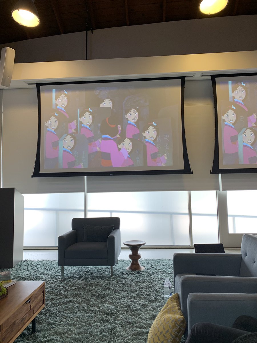 LaceyyMay's tweet photo. Kicking off #AsianHeritageMonth with #Mulan at #TwitterLA 🎥 🍿 Thanks for the screening @jessp - p.s. where you at? https://t.co/iPeCXcvqrW