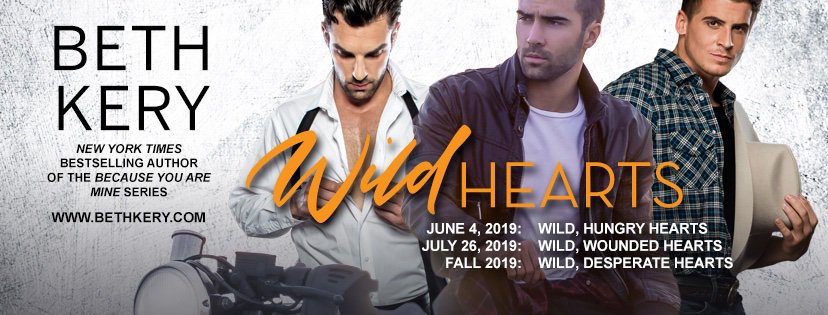 The first two books in the Wild Hearts series are up for preorder now. Steamy contemporary romance, beginning June 4!
WILD, HUNGRY HEARTS
Kindle: amzn.to/2PV0wik
Nook: bit.ly/2WHjJ9G
WILD, WOUNDED HEARTS
Kindle: amzn.to/2Yo3HCl