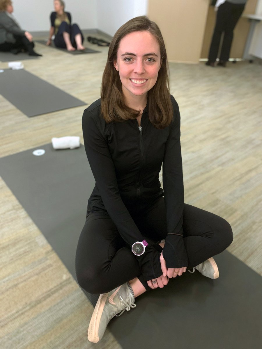 IrvineCoChicago's tweet photo. Yesterday at #OneNorthWacker, Kinetic’s fitness director McKenna led the building’s first meditation session. It was a calming experience that grounded participants.
Read about why taking the time to slow down on a day-to-day is good for the mind & body: https://t.co/iqbgmMaZvj https://t.co/KXR4BalJYG