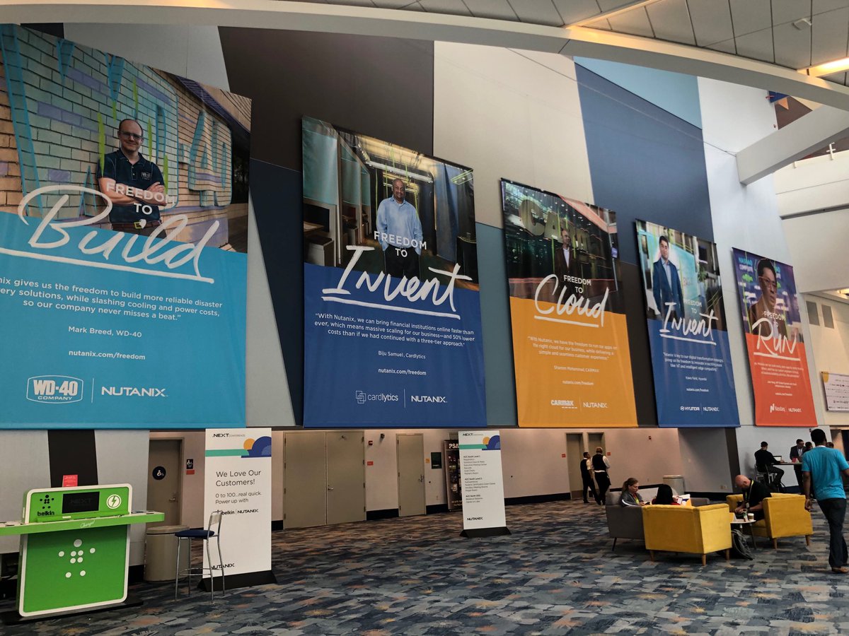 ElaineMorrisYVR's tweet image. Fantastic days ⁦@nutanix⁩ #NEXTConf . Learned tons, and met so many great people. Thank you for sharing time with us and a big round of applause to our Events Team! A1 effort and execution #NutantNation #NutanixEvents