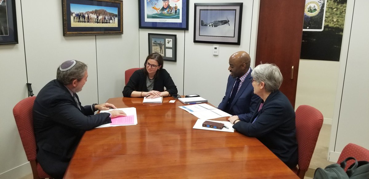 CharlestonRabbi's tweet photo. Appreciate the chance to always do a deep dive into important issues @Sen_JoeManchin office, this time for #RefugeeAdvocacyDays2019 . A thoughtful discussion on refugee resettlement, #EnactGRACE & #SupportNoBanAct
@RCUSA_DC @EMMRefugees @HIASrefugees @CWS_global
@lcwrjpic https://t.co/Qblka3iTci