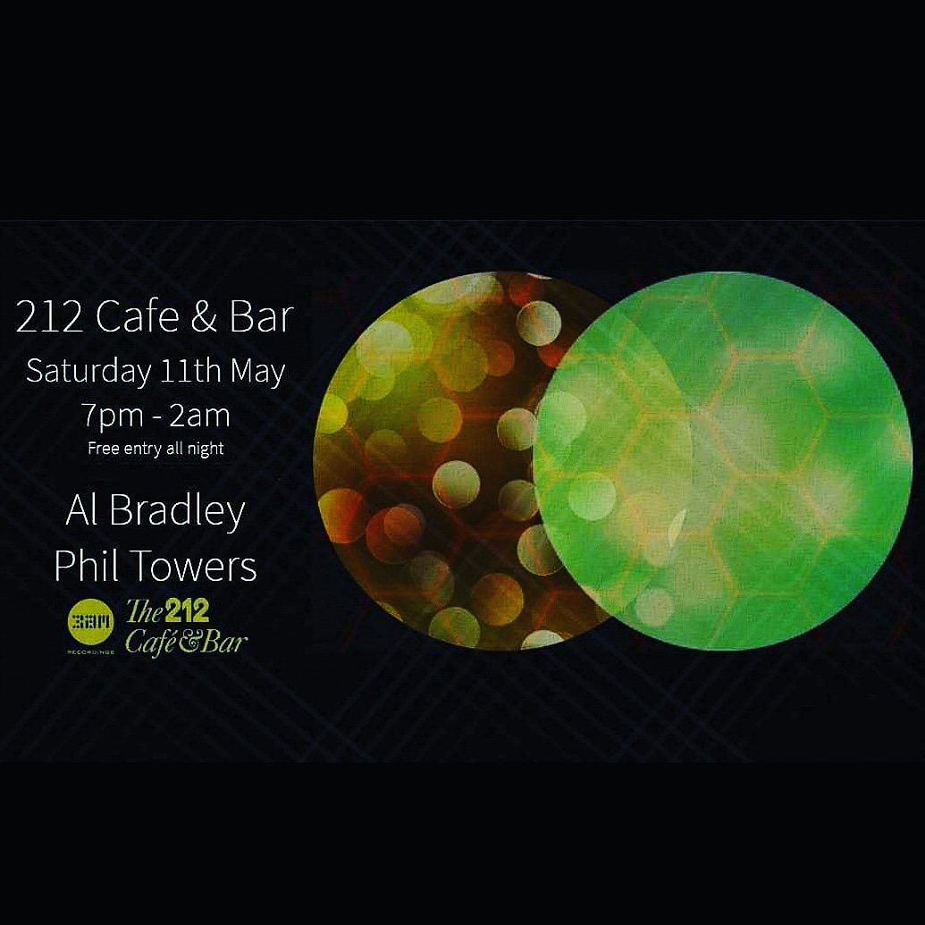 This Sat 11th at <a href="/212BarLeeds/">The 212 Cafe & Bar</a> - 3am Recordings bringing beats from 6pm (not 7!) through to 2am. Quality electronic vibes on vinyl #Leeds #vinyl #DJs