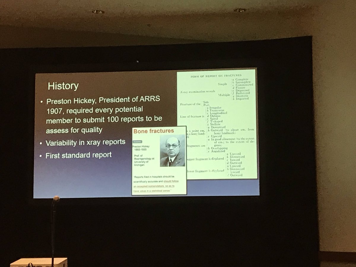 LizzRad's tweet image. Great talk by @WendeNGibbs on #structuredreporting and #cde in #spineimaging at #ARRS19! @ARRS_Radiology @TheASNR