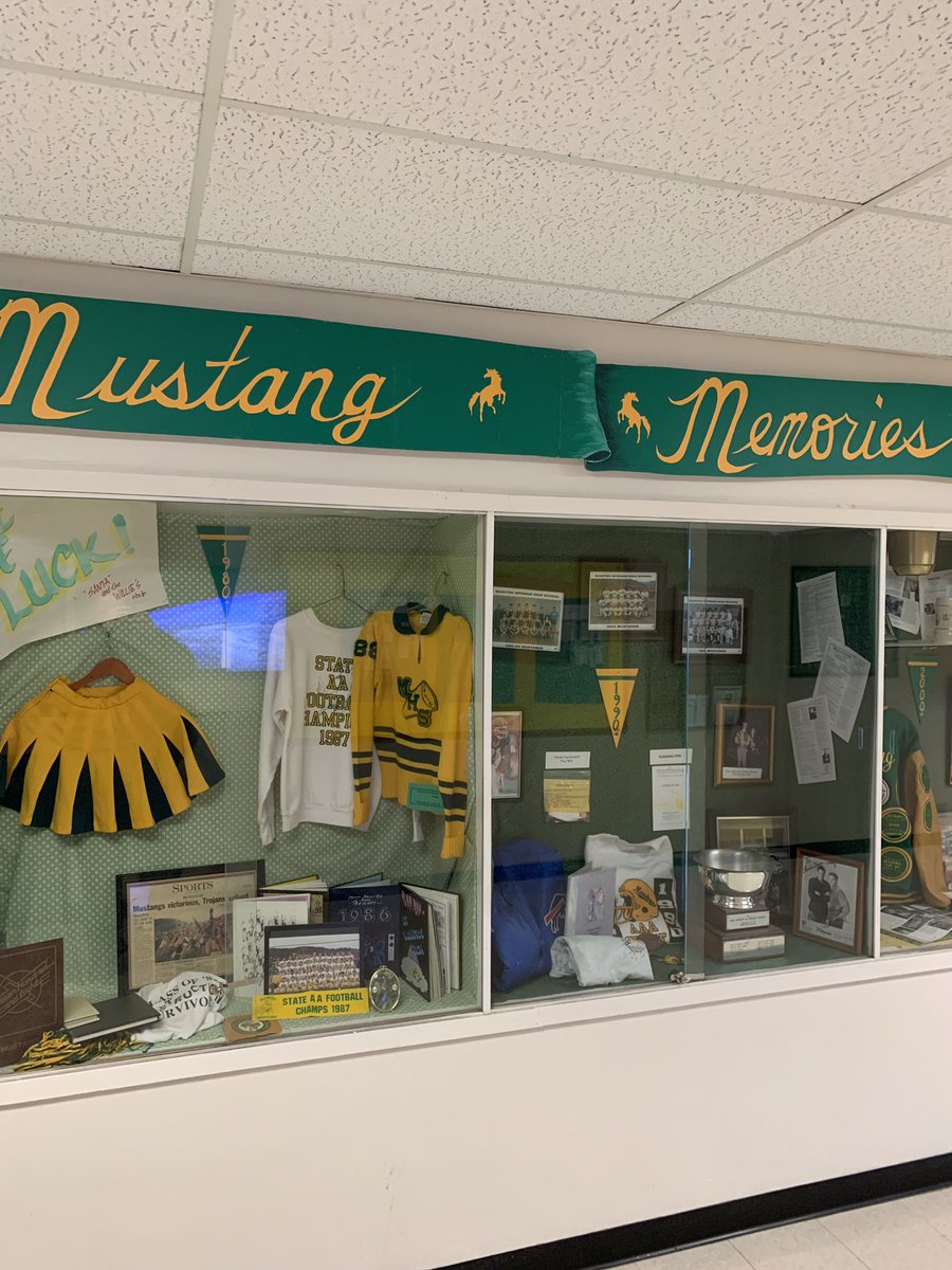 Stopped by Manitou Springs H.S.  Great talk with the ladies at the desk who favor the <a href="/CSUPFootball/">CSU Pueblo Football</a> Thunderwolves in the state!! #chasingexcellence #ownthestate #whosnext