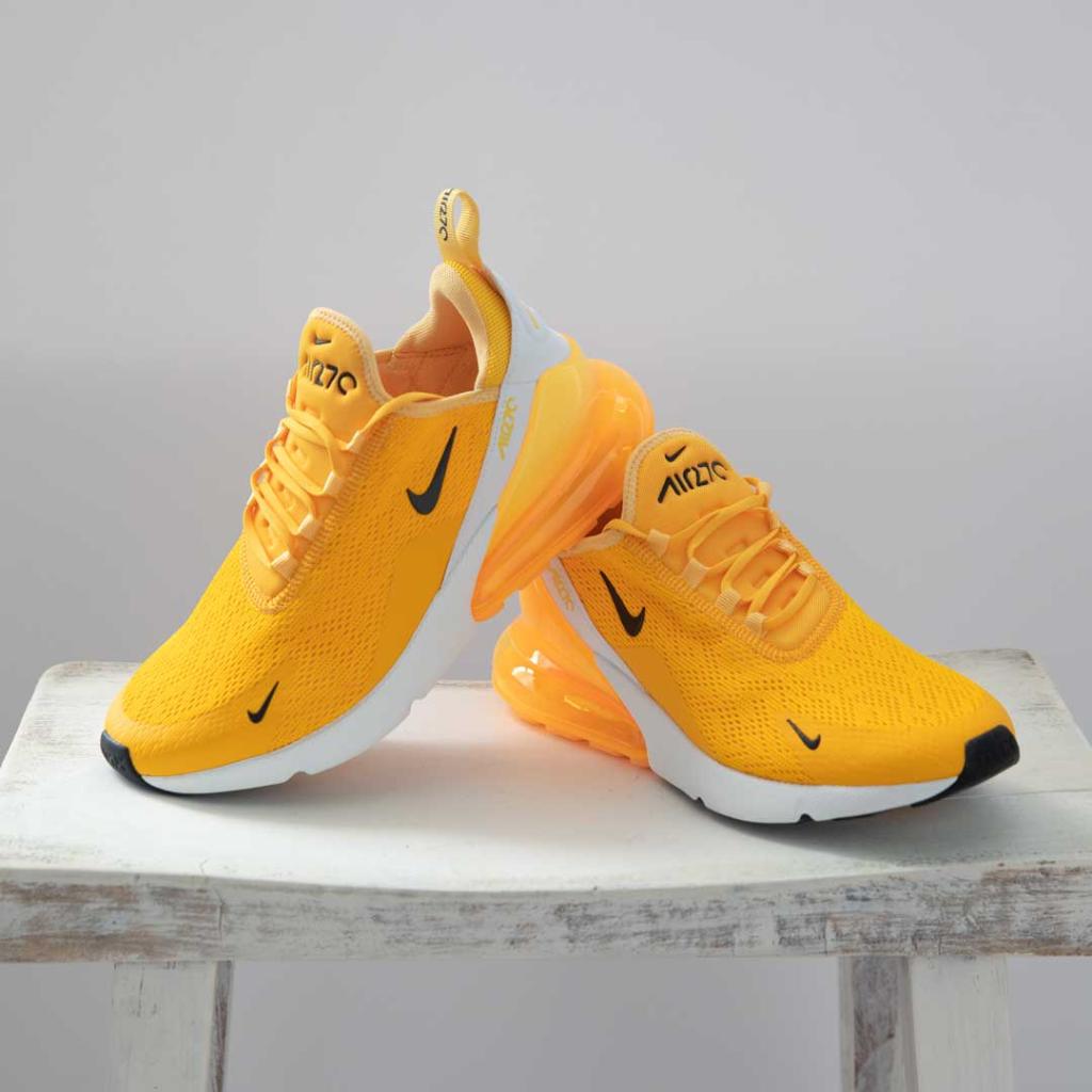 yellow nike 270 champs