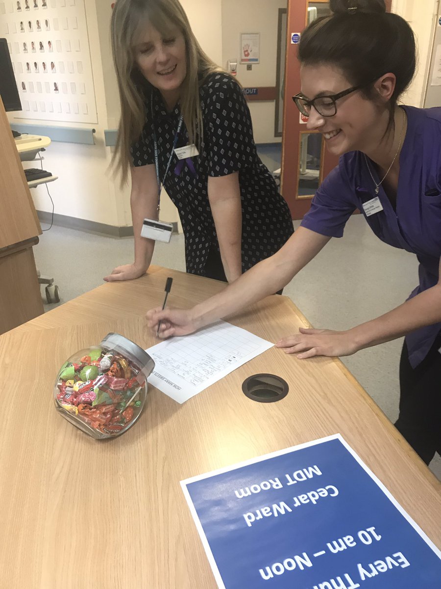 The Stroke Team are playing various games this month, prizes available!! For your chance to win cakes or sweets for you and your team, pop up to Cedar ward and join in! <a href="/suehardy62/">Susan Hardy</a> @suenaidoo73 <a href="/SuzRankin/">Suzanne Rankin</a> @AcuteSAMS <a href="/ASPHFT/">Ashford & St Peter's</a> <a href="/ASPH_RD/">ASPH R&D</a> <a href="/Susan_Holton_19/">Susan</a> @NadaE44834947 #MakeMayPurple