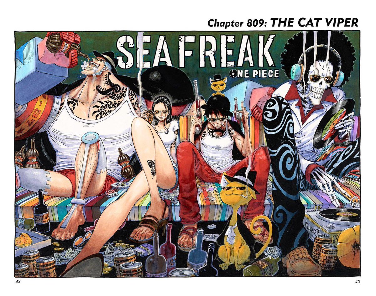 Sticker That S Pretty Funny But Really Unique Oda Lol Cat And Dog Stickersonepiecejourney Onepiece