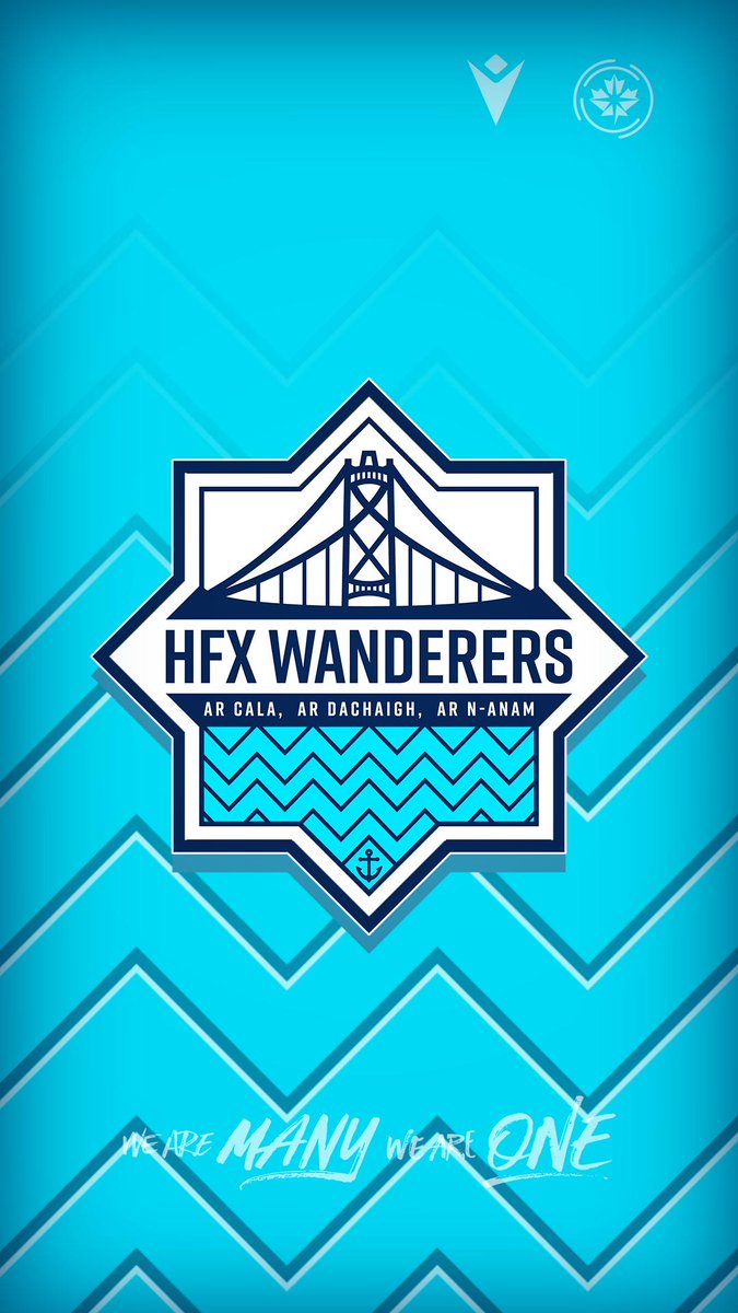anotherguy_Evan's tweet photo. Whipped up a couple phone wallpapers for those in support of the newly formed, local club @HfxWanderersFC 

#hfxwanderersfc 
#COYW https://t.co/OYK5Cx2tJH