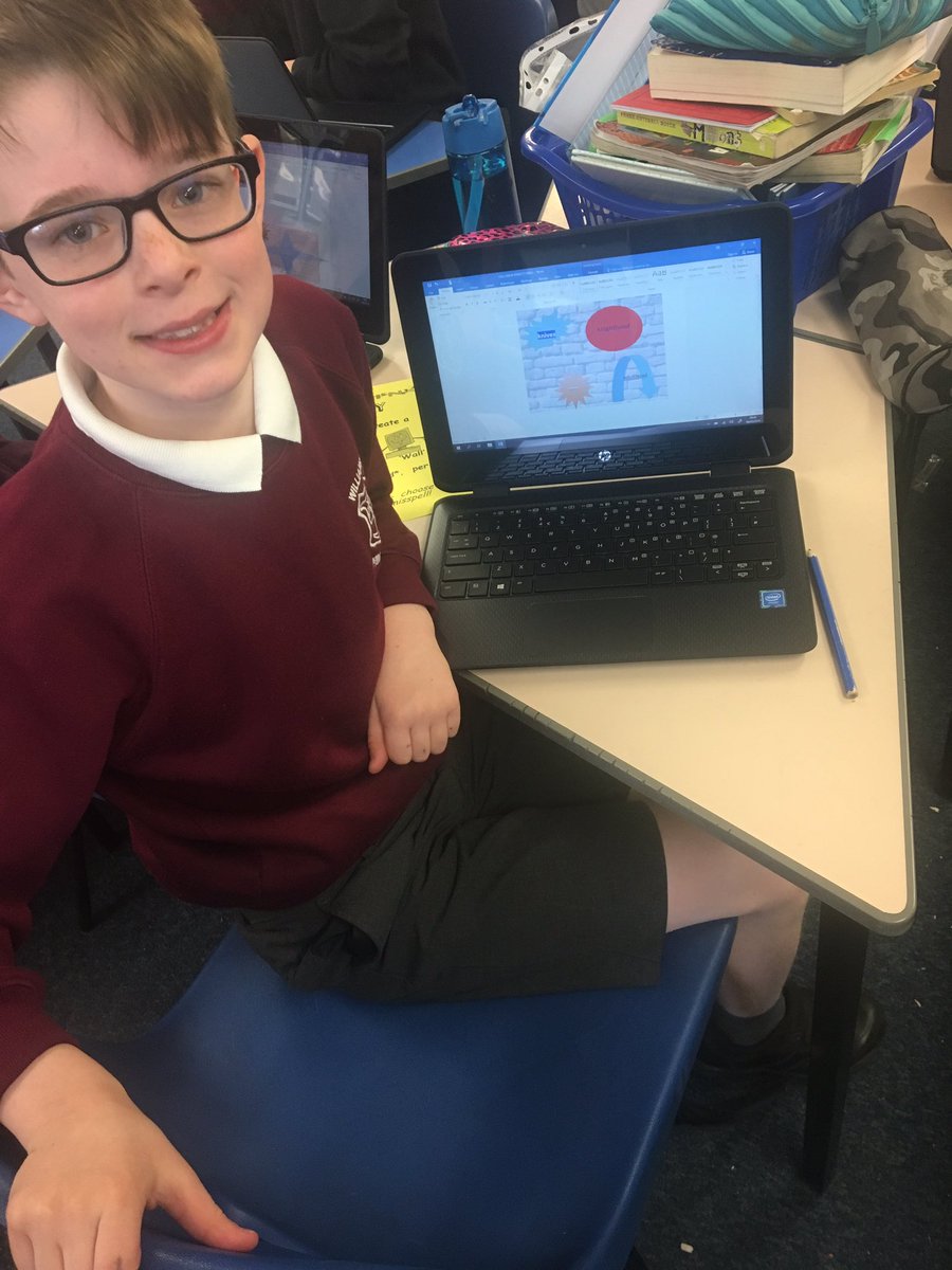 williamstonps's tweet photo. 🔷 Think About it Thursday 🔷 Thank you to all our P5A families who popped in to see our digital skills. We have been exploring the features of Word,inserting&amp;customising watermarks,adding shape&amp;text and editing to create ‘theme’ in our content 💻  #DigiLearnScot #wldigilearn https://t.co/3egsQy9UCQ