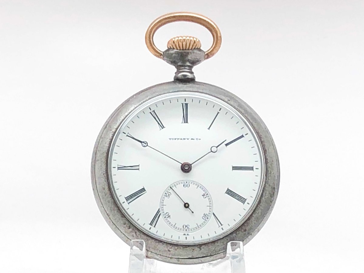 PocketWatchGuy's tweet photo. https://t.co/Pf2LAoxzFT Folks we are pleased to offer for your consideration this antique Tiffany Pocket Watch circa 1890’s. #TiffanyAndCo #antiquepocketwatch #antiques  #mensfashion https://t.co/17G3Aq2Ha4