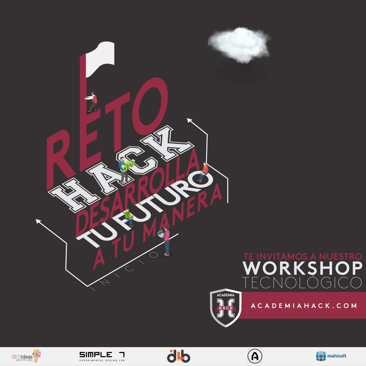 Academia_Hack's tweet photo. Han habido contratiempos, pero nos mantenemos trabajando para desarrollar nuestro futuro, no te pierdas el #RetoHack el próximo 14 de mayo, un workshop tecnológico pensado para ti. 🤖👍

¡Sé parte del #RetoHack! 😁😁

El canal: Instagram Live
La hora: 10 a.m. https://t.co/v0ACZsJ28P
