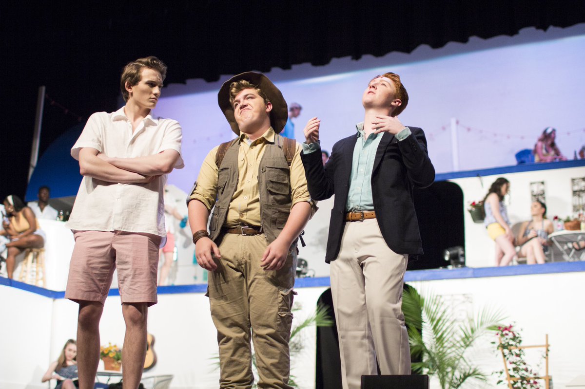 TheatreHeritage's tweet photo. Only 4 more chances to catch Heritage HS’s MAMMA MIA! Come sing and dance along to all your favorite ABBA songs Thursday/Friday @ 7 &amp; Saturday at 2 &amp; 7. Tickets at https://t.co/4o0YzWzD7E… or at the door. @WCPSS https://t.co/HoeJ0diCTU