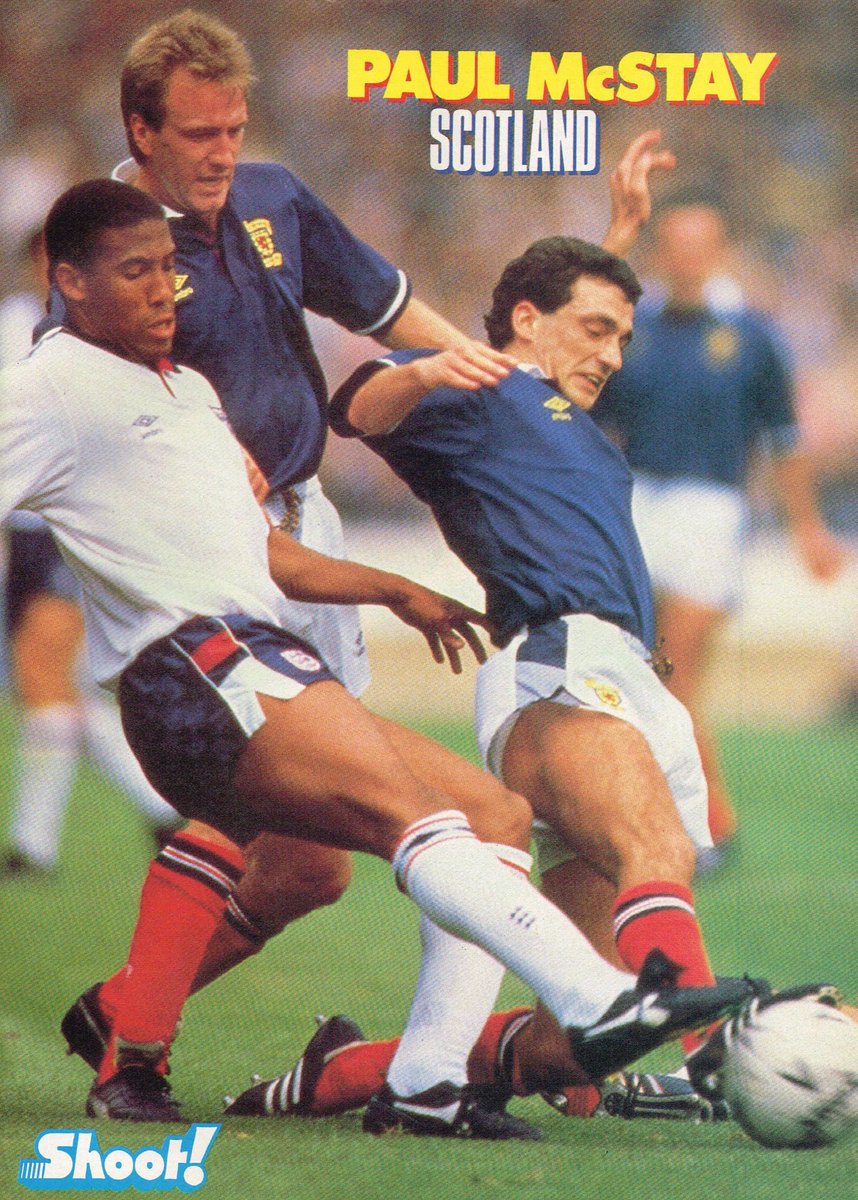 ScotsFootyCards's tweet photo. #PaulMcStay &amp; #NeilSimpson #Scotland and #JohnBarnes #England #Shoot! 1989-03-04 https://t.co/sRblrKLWeT
