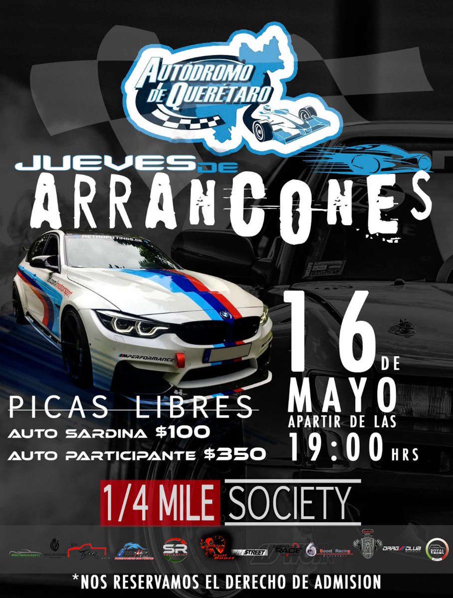 AutodromoQ's tweet photo. Los esperamos este 16 de Mayo... https://t.co/NtHPLygI4X