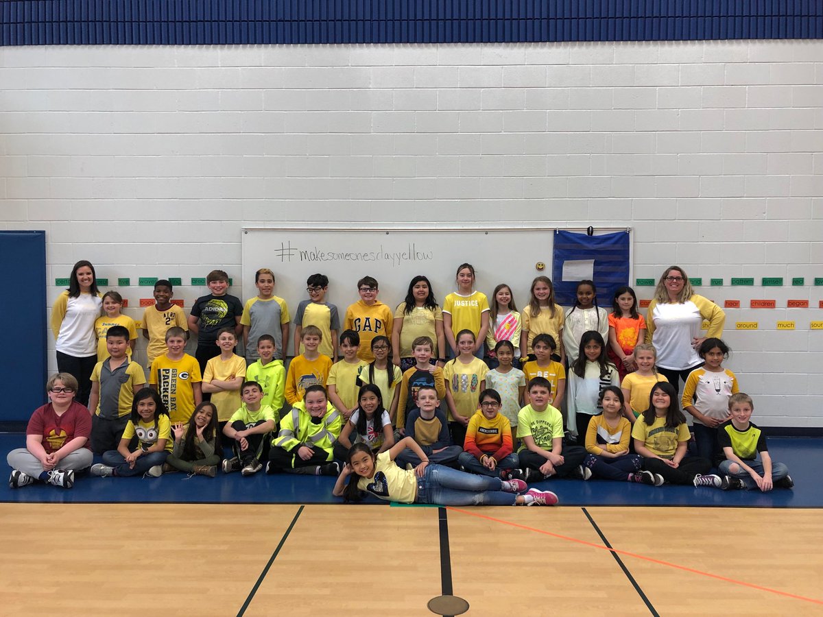 #MakeSomeonesDayYellow