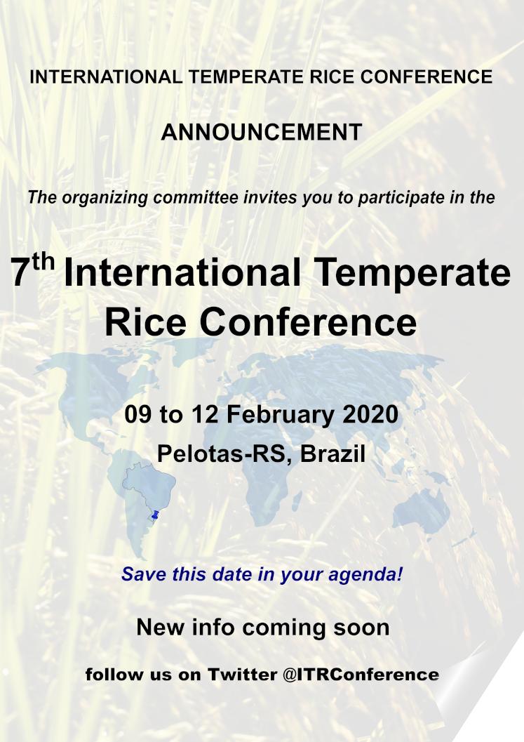 Announcement.. we'll have a new conference!