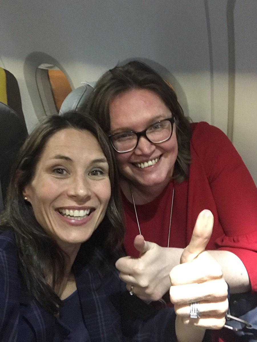 TRintala's tweet photo. After 6hrs at the Barcelona airport waiting for a flight home, there’s never been happier people returning from the #JACIE accreditation committee meeting #goinghome @JACIE_EBMT Thanks for nothing #frenchairtrafficcontrol https://t.co/IaJiG8Zb36