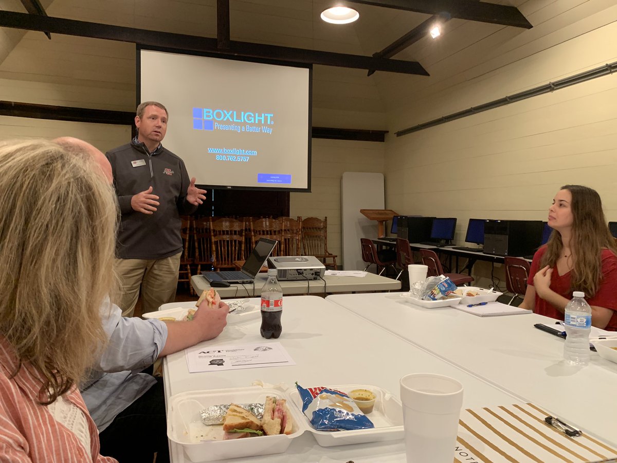 TheEnterpriseMS's tweet image. We’re late to the party on #MSEconDevWeek but we had a great industry to industry meeting with employers learning to use @ACTWorkforce tools today. Thanks to @HolmesCC workforce coordinator Slade Redwine for leading. #EDW2019