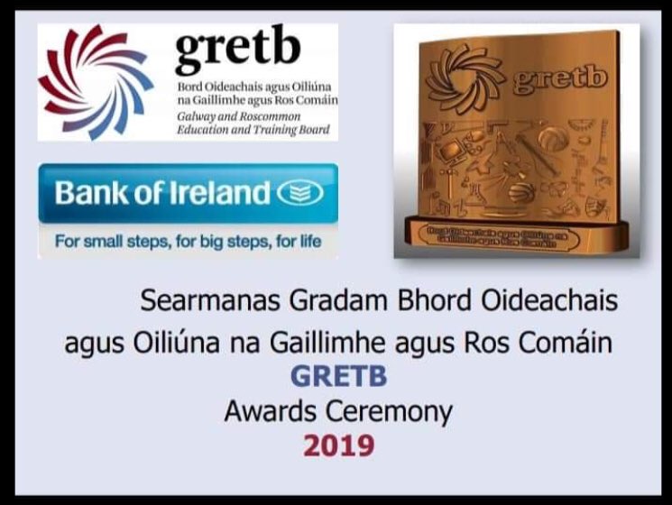ClaregalwayColl's tweet image. Huge congratulations to our 5 amazing students whose achievements were recognised @GRETBOfficial tonight @ClaytonHotel Thank you Ms Ryan @wayneen22 and Mr Comer @DamoComer for presenting the sports awards #bród
