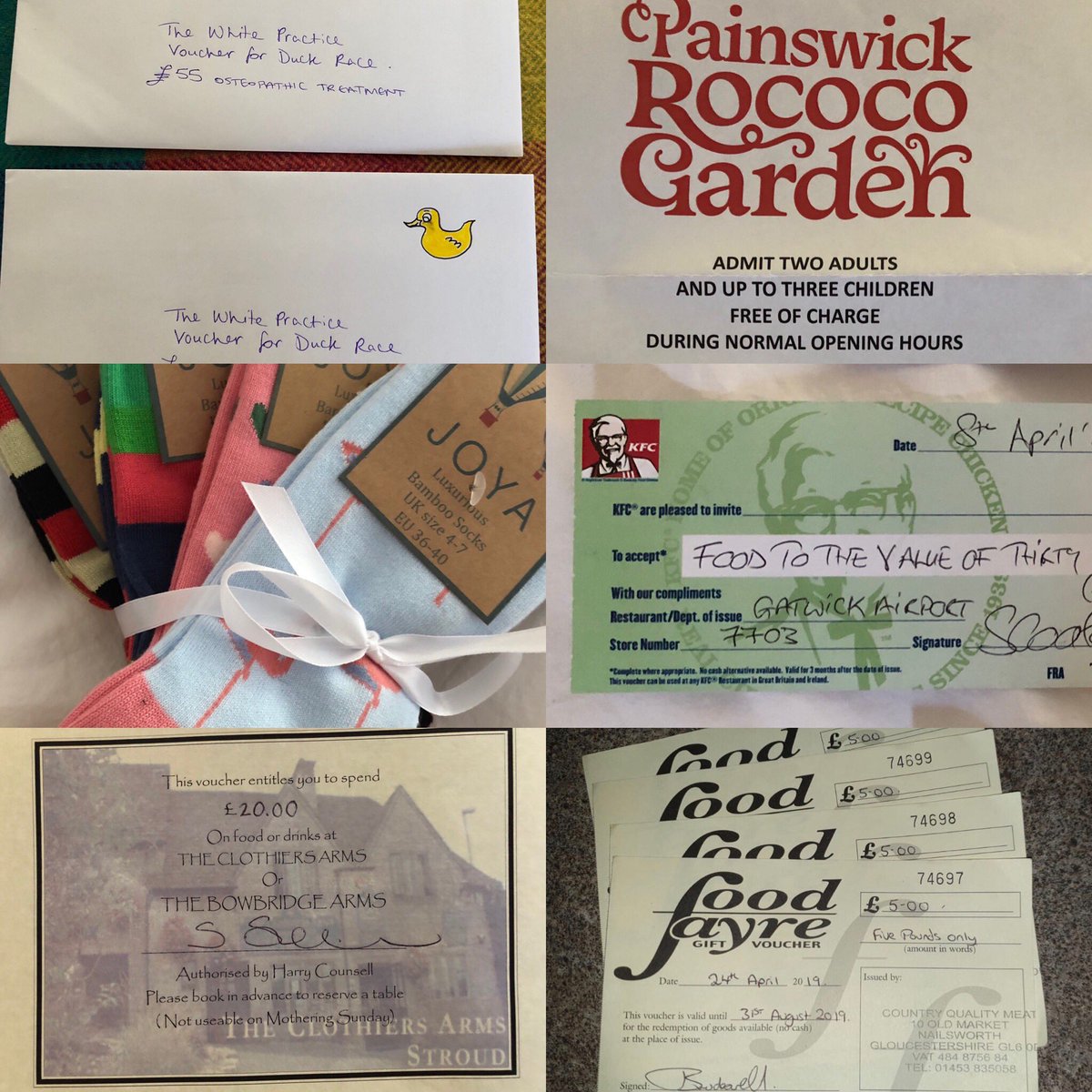 NailsworthThe's tweet photo. Fab prizes! Don’t miss the duck races on the 18th https://t.co/mEuiTEmUE7