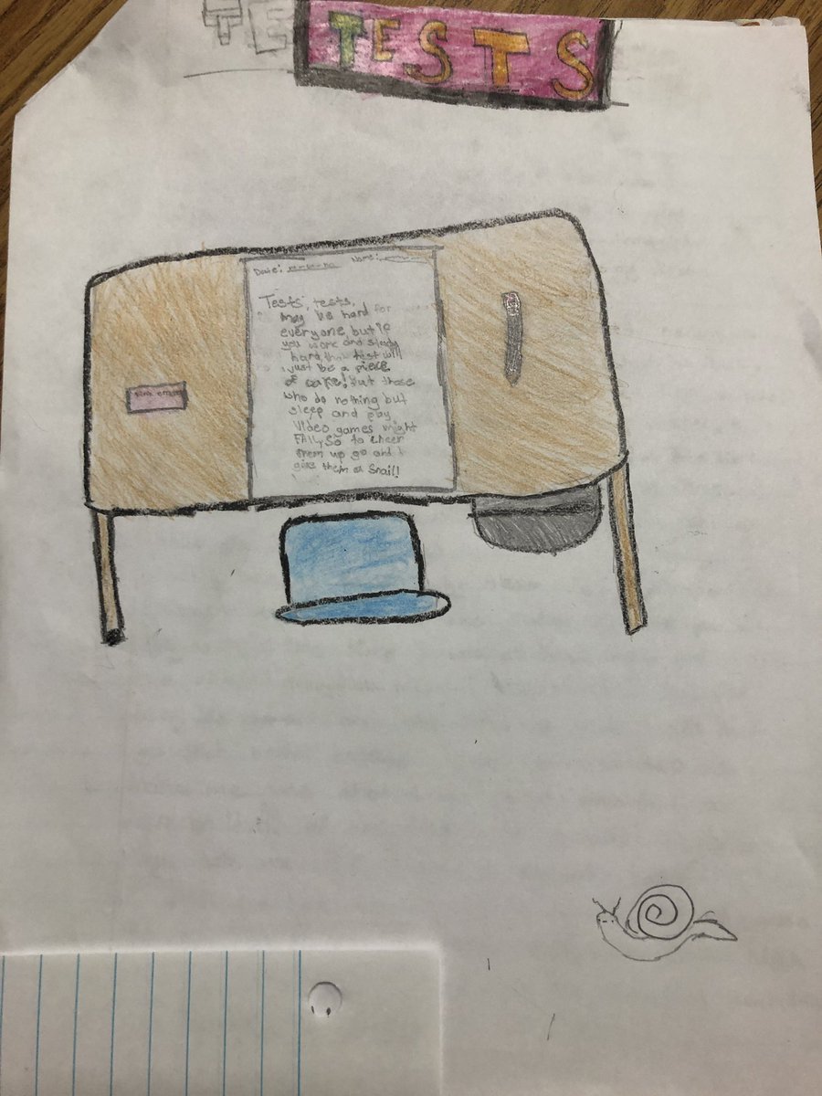 Chrisvsq83's tweet photo. Poet in the making @DPISD_DWE #dwe_pride https://t.co/6o30ONaw1J