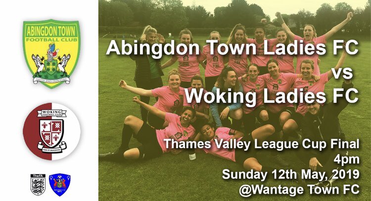 Abingdontownla1's tweet photo. 🏆 Berks &amp; Bucks cup ✅
🏆 League Champions ✅
🏆 League Cup Final ⁉️

#UPTHEABBOTS #TheTrebleIsOn 
#Cupfinal https://t.co/YcJ0gqZL10