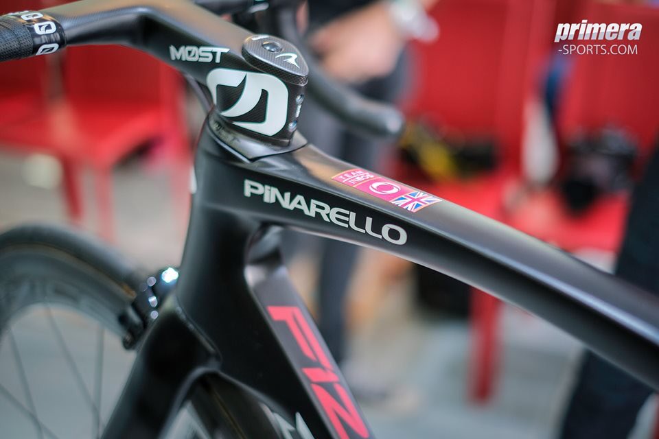 Thanks Pinarello for a great time at the Tour De Yorkshire! Team launch &amp; a very cool F12 released at the start of a great race. Top job!