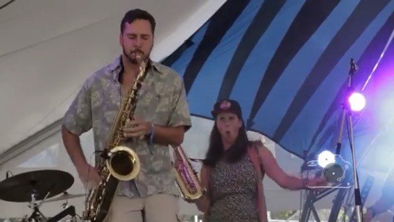 Get you a girl that looks at you the way Amy looks at Tom during his solos. Sax on a stick. 
Ladies and gentlemen, only 9 days until you turn into a puddle of goo watching the captivating and downright tasty ways of Tom.  His signature move? When he rips off his tie, and tie…