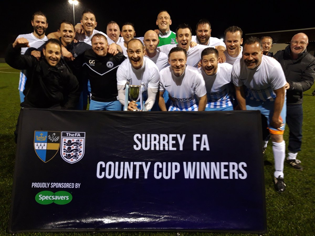 🏆 Veterans County Cup CHAMPIONS - Old Mid Whitgiftians! 

Great night of football with many ex professional players on display!

Unlucky to last year's winners <a href="/manor_vetsfc/">Manor Athletic FC</a> who came very close to defending their title but it wasn't meant to be.