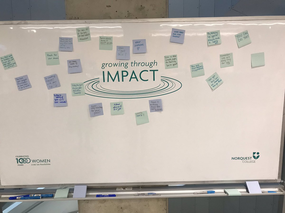 _JessicaGallant's tweet image. Inspirational evening @NorQuest @1ThousandWomen talking about growing through impact. Who impacted your life? What is your legacy?