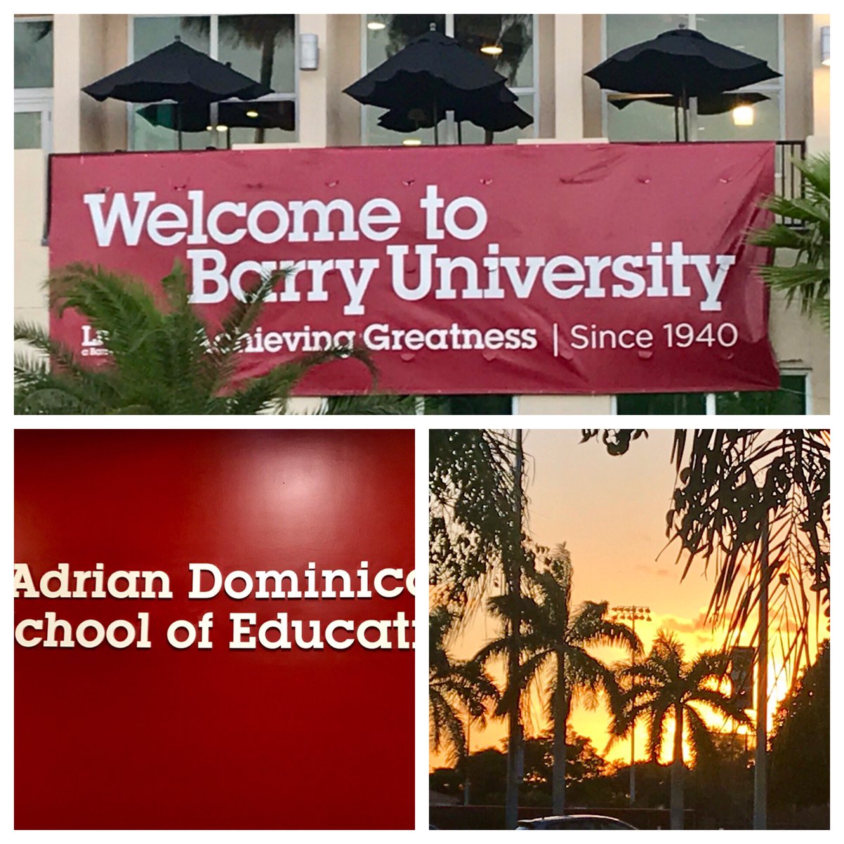 DrOCruz's tweet photo. Proud to be a part of the @BarryUniversity School of Education family for the 2nd year. #adultlearning #graduateschool #educationalleadership #lifelonglearning #adultteaching #TeacherAppreciation #higherlearning https://t.co/b3bbP6BliC