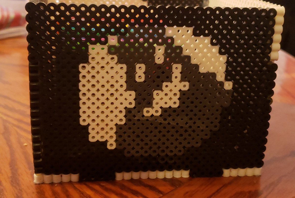 BeadCustom's tweet image. A Nightmare Before Christmas, Jack Skellington coaster set I made for my sister and her husband. :)
 #bus131