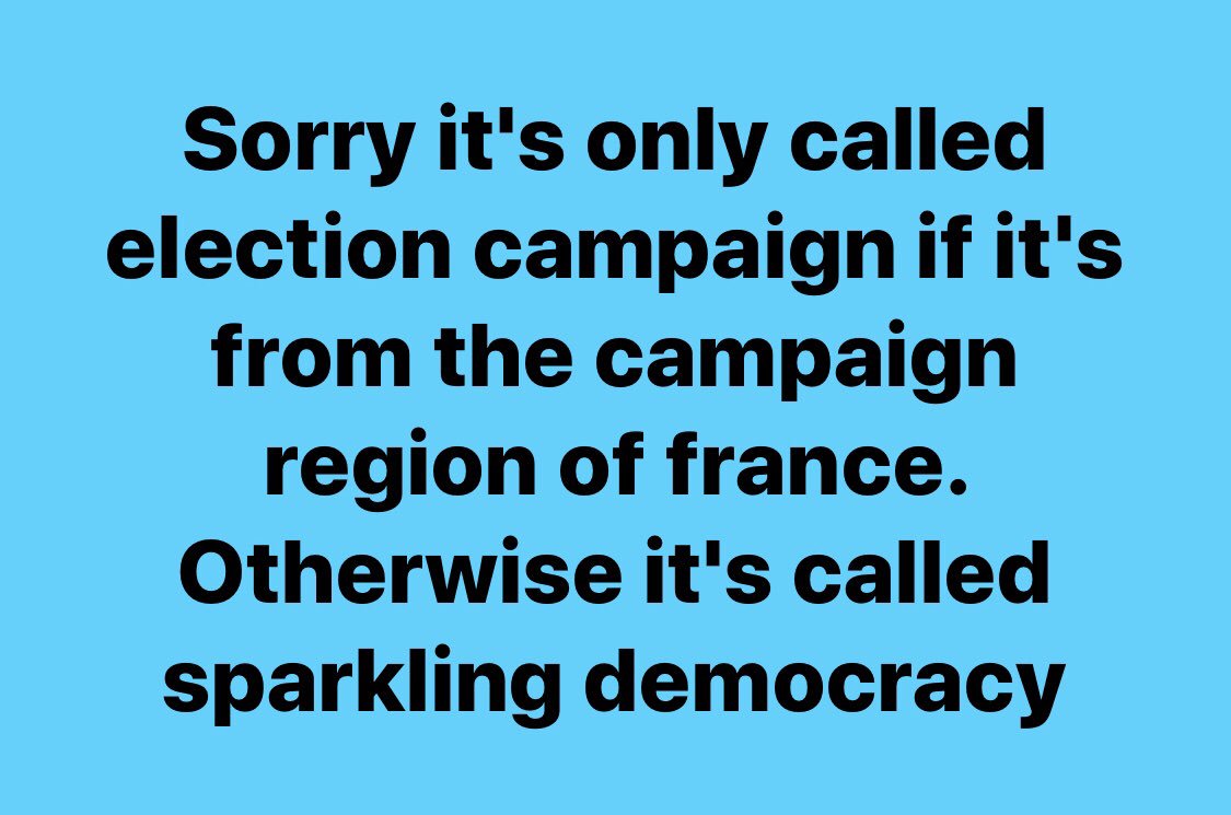 Not my joke. But too good not to steal and share #ausvotes