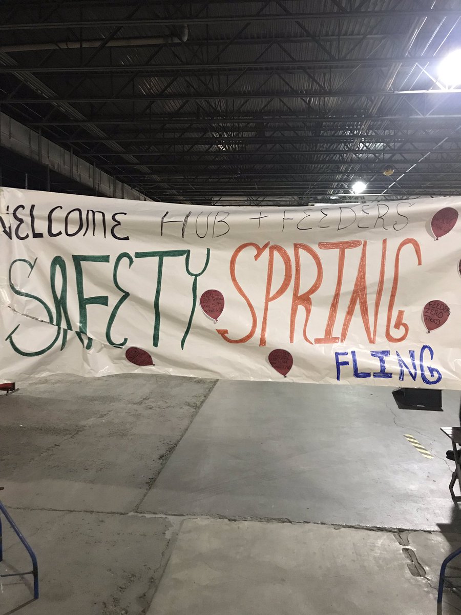 Hard working paying off as the Albany hub and feeder teams making huge gains with safety# today we kicked back and had some fun