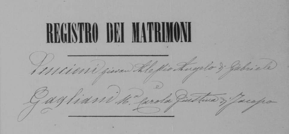 One hobby of mine is Family History.  This was a huge week for me as I found my great, great, grandmother's birth records, as well as 5 siblings and her parents marriage records. (All in Italian) 😀