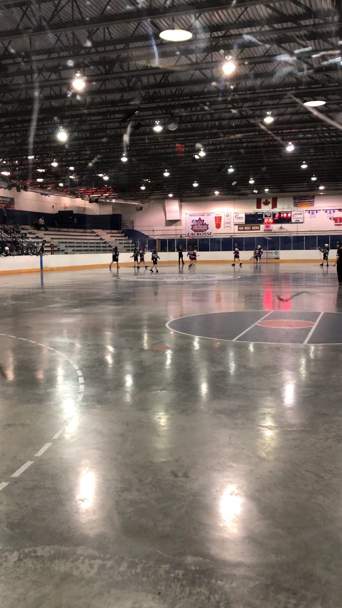 Game 1 underway!  Midget B Mission vs Ridge