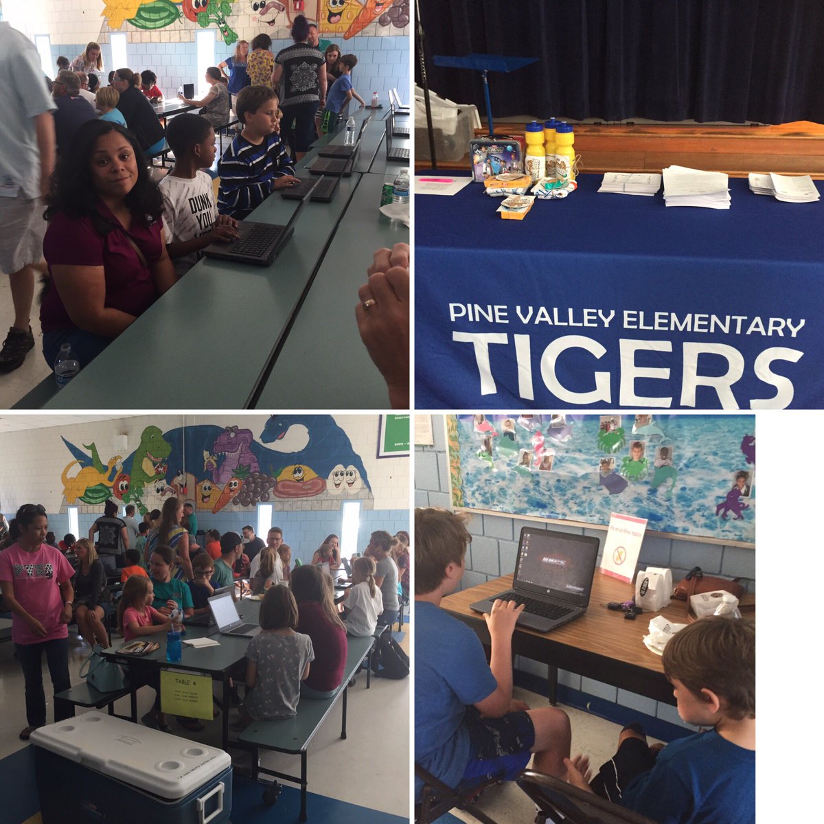 PVESLibrarian's tweet photo. Coding at The Valley! Family fun for all - adults &amp; students #toptigers #coding @Kristen77113882 @PineValleyElem https://t.co/i9P3Q891lN