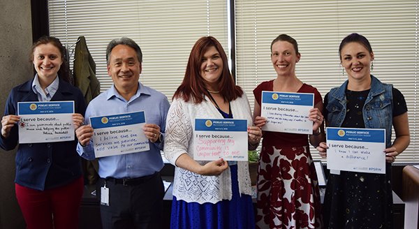 ORemployment's tweet photo. Our Workforce and Economic Research division are dedicated to communicating their data to ensure a well-informed public. Thank you Felicia, Dave, Jamie, Gail, and Lauren for all your hard work. Happy Public Service Appreciation Week! #ORservice #PSRW @OED_Research https://t.co/0uTFzY4C4R