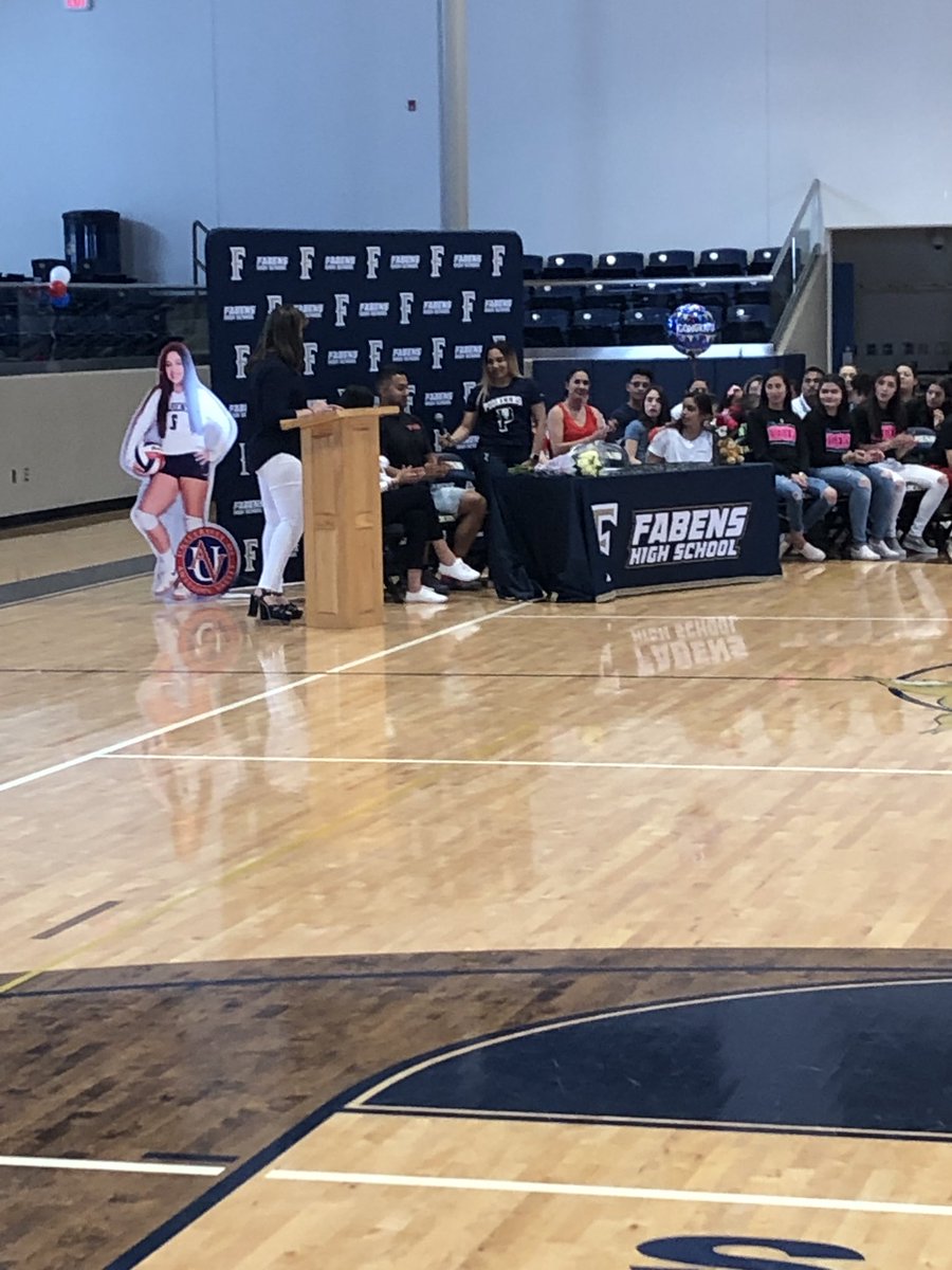 jakebelshe's tweet photo. Congratulations to Cassidy Sanchez on signing her LOI to play volleyball at UAV. #fabensfactor #wildcatstrong @FabensHS @VamosVijil @Fchavezeptimes https://t.co/mVJsMcqSBY