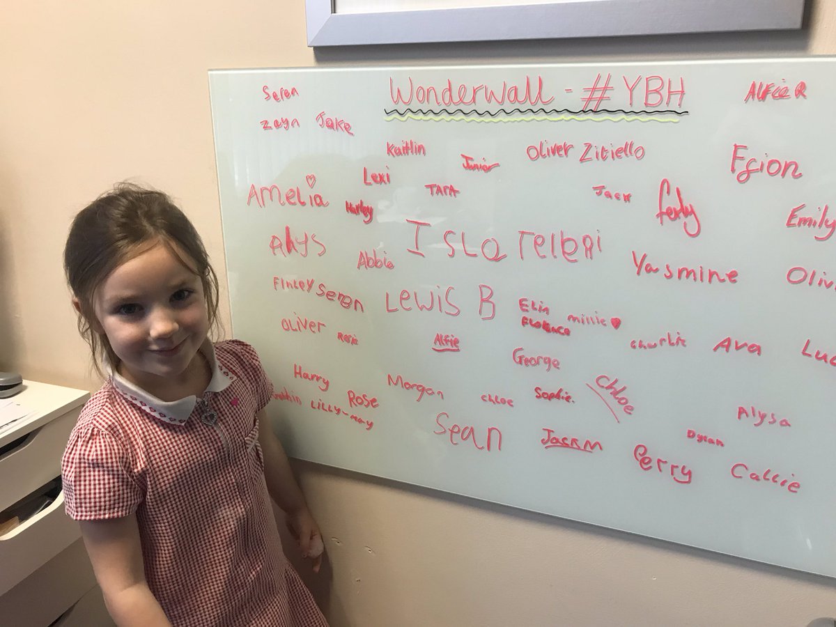 ysgolbrynhedydd's tweet photo. Amazing reading from this little girl today. Wonderful to listen to her. Wow. #YBHHTWONDERWALL and #phonecallhome https://t.co/c5S6gQLvdc