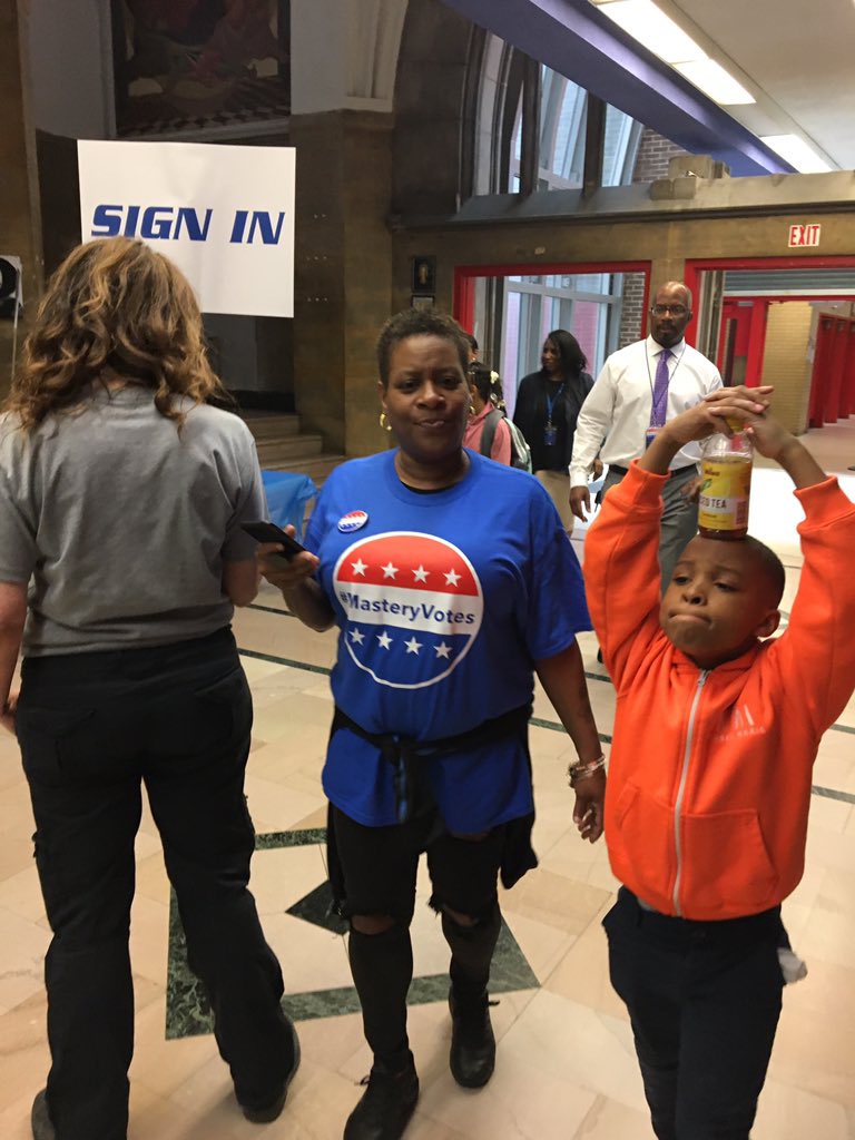 mastery_schools's tweet photo. What’s happening is Mastery Parents vote and want their voices heard. #MasteryAction . #MasteryVotes . https://t.co/7yNC9KdsrS